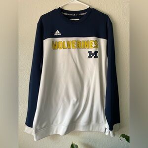University of Michigan crew neck sweater